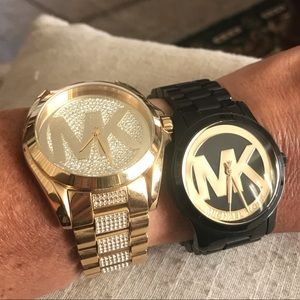 2 Michael Kors Watches Excellent Condition